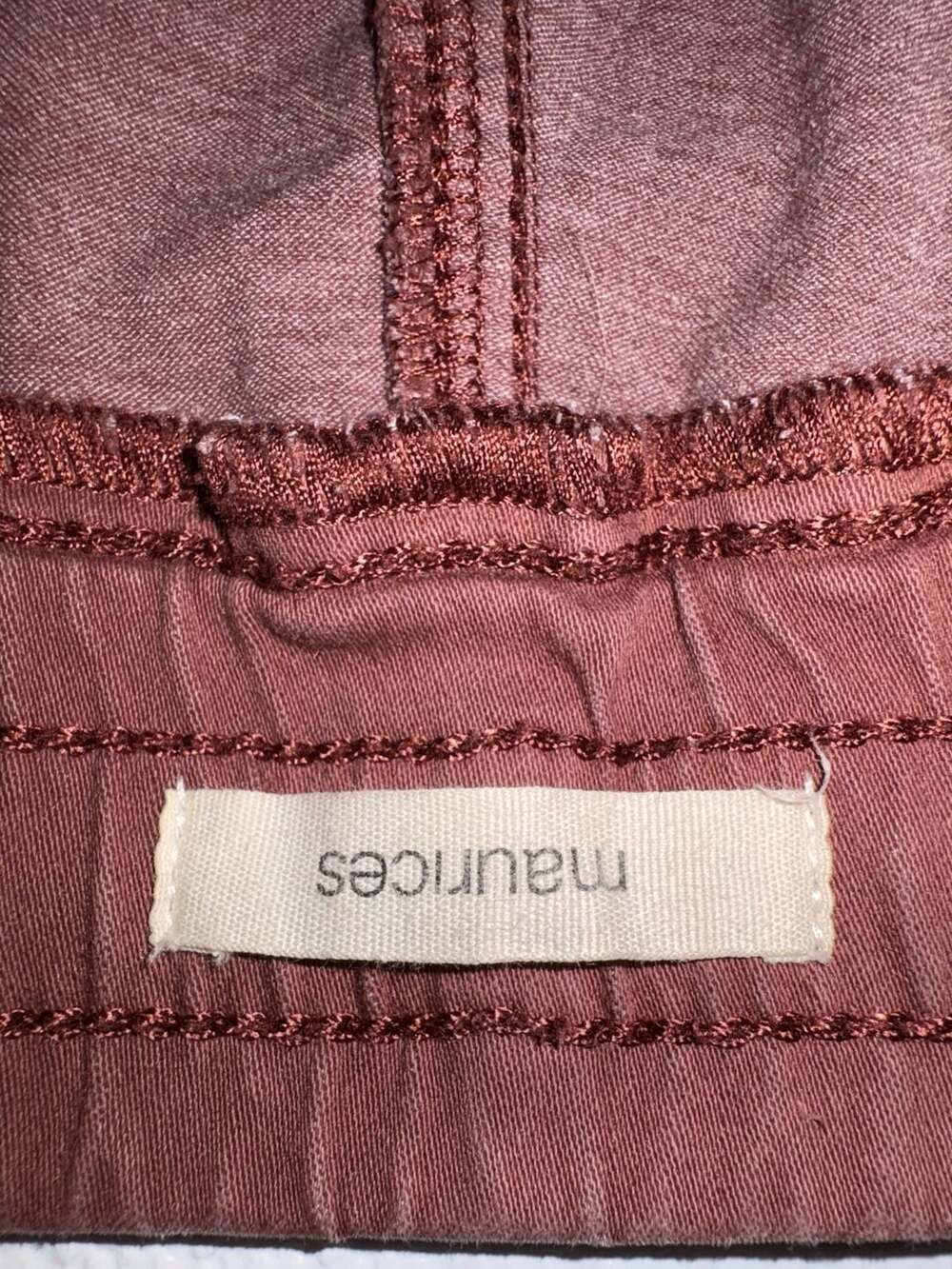 Maurices Plus Size Rust Rose Drawstring Utility C… - image 4